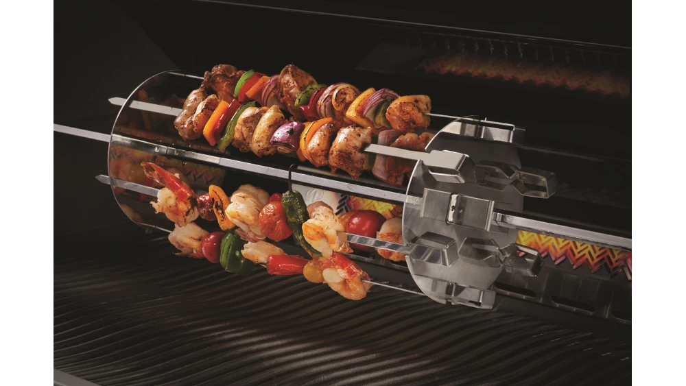 Napoleon Rotisserie Stainless Steel Shish Kebab Set - 64008 4 Napoleon Rotisserie Stainless Steel Shish Kebab Set - 64008 - Image 2