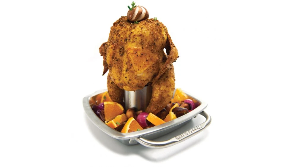 Broil King Chicken Roaster & Pan (Premium) - 69133 3 Broil King Chicken Roaster & Pan (Premium) - 69133