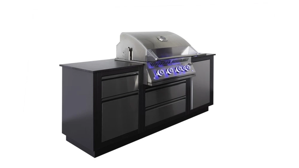 Napoleon Oasis Compact 105 Outdoor Kitchen - Free Cover & Rotisserie 5 Napoleon Oasis Compact 105 Outdoor Kitchen - Free Cover & Rotisserie - Image 3