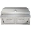 Sunstone 42" Gas Hybrid Dual Zone Built In BBQ -Barbeque Series Shop EMCHDZ42 1000x563 1