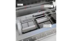 Sunstone 42" Gas Hybrid Dual Zone Built In BBQ -Barbeque Series Shop EMCHDZ42 4 1000x563 1