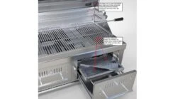 Sunstone 42" Gas Hybrid Dual Zone Built In BBQ -Barbeque Series Shop EMCHDZ42 5 1000x563 1