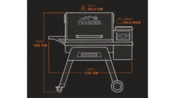 Traeger - Timberline D2 850 Pellet BBQ - Free Cover 25 Traeger - Timberline D2 850 Pellet BBQ - Free Cover -Barbeque Series Shop Exterior20Dims 1000x563 1