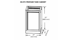Napoleon Oasis 400 - PRO825 - Island Gas BBQ - Free Rotisserie -Barbeque Series Shop IM UTC20PROPANE20TANK20CABINET 1000x563 1