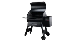 Traeger - Ironwood D2 885 Pellet BBQ - Free Cover And Front Folding Shelf -Barbeque Series Shop Ironwood 885 Lid Open 1000x563 1