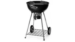 Napoleon NK22K - 57cm Charcoal Kettle BBQ -Barbeque Series Shop NK22 Leg 2 Open Folded 1000x563 1
