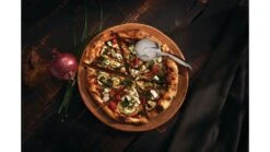 Napoleon Pro Pizza Cutting Wheel - 55217 -Barbeque Series Shop Original20JPG 55217 Premium Pizza Wheel In Use Pizza 1000x563 1