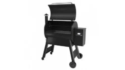 Traeger - Pro D2 780 Pellet BBQ - Free Cover & Folding Front Shelf -Barbeque Series Shop P78020Blck Lid20Opened 1000x563 1