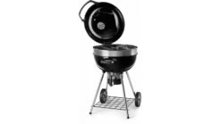 Napoleon PRO22K 57cm Charcoal Kettle BBQ -Barbeque Series Shop PRO22 LEG 2 Open 1000x563 1