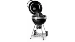 Napoleon PRO22K 57cm Charcoal Kettle BBQ -Barbeque Series Shop PRO22 LEG 2 Open Folded Grates 1000x563 1