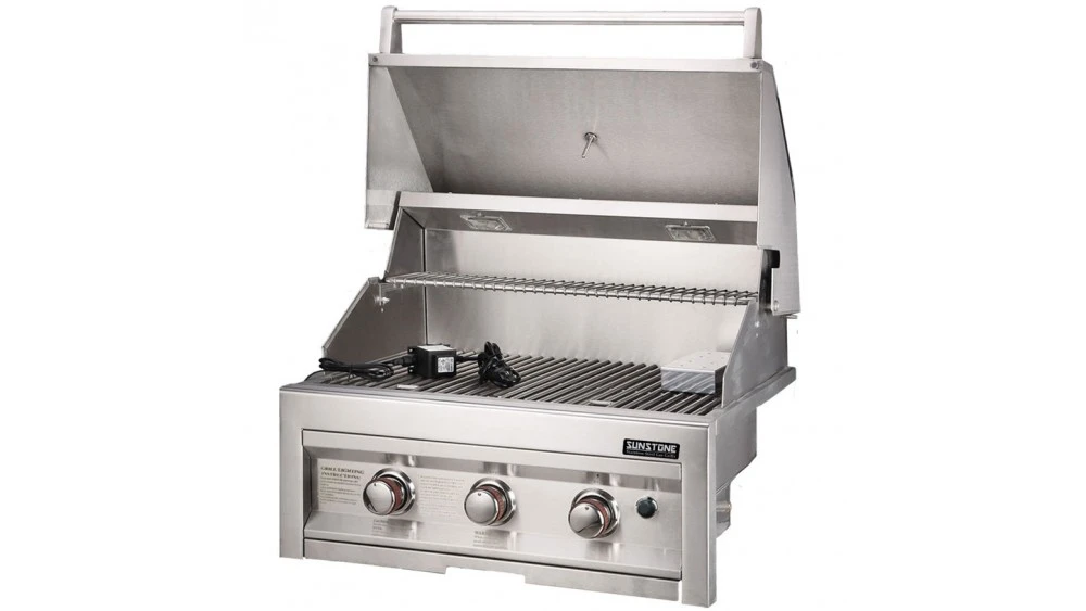 Sunstone Sun Series 3 Burner Built In Gas BBQ 3 Sunstone Sun Series 3 Burner Built In Gas BBQ