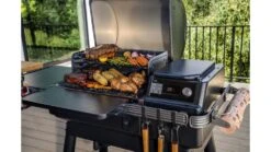 Traeger - Ironwood Pellet BBQ -Barbeque Series Shop TFB61RLG Ironwood Lifestyle Close 015 1000x563 1