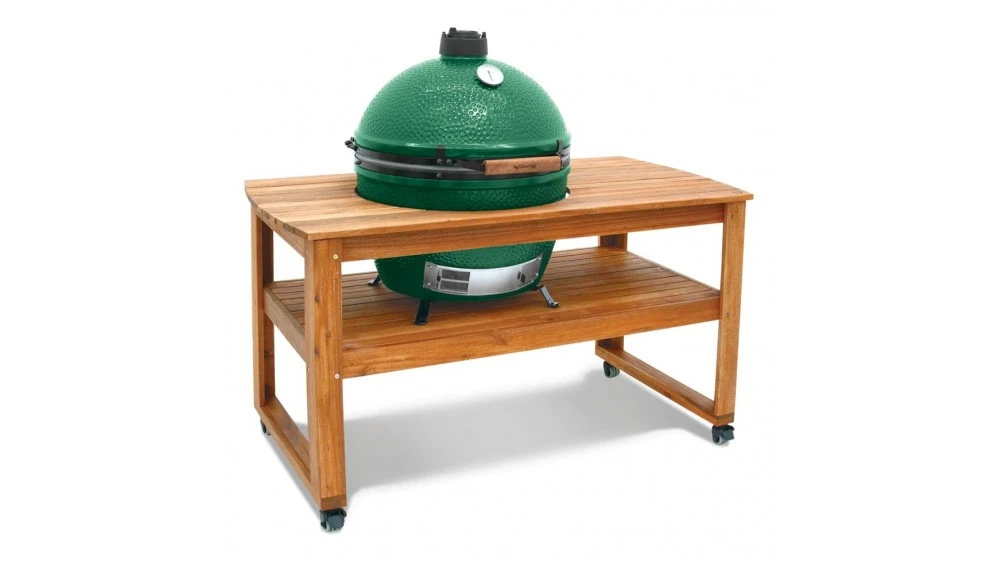 Big Green Egg XL Eucalyptus Table Bundle 3 Big Green Egg XL Eucalyptus Table Bundle