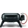 Napoleon TravelQ 240 Portable Gas BBQ -Barbeque Series Shop TravelQ TQ240 BLK EU Prod Str Closed with Tank 1000x563 1