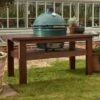 Big Green Egg XL Premium Royal Mahogany Table Bundle -Barbeque Series Shop big gree egg xl premium mahogany table 2 1000x563 1
