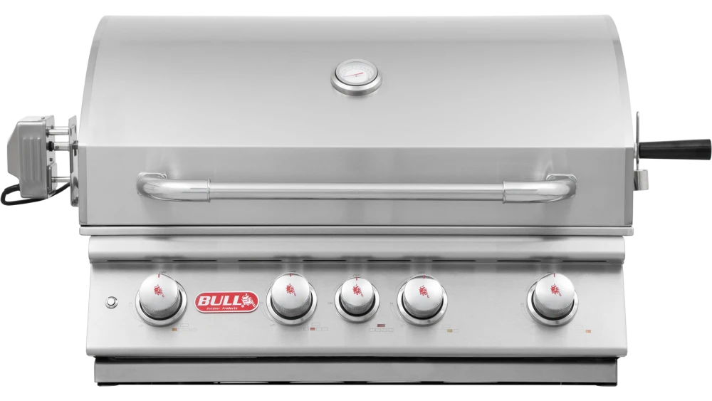 Bull Angus Built In LPG Gas BBQ 3 Bull Angus Built In LPG Gas BBQ