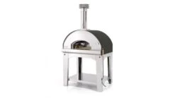 Fontana - Mangiafuoco Wood Pizza Oven With Trolley - Anthracite