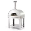 Fontana - Mangiafuoco Wood Pizza Oven With Trolley - Stainless Steel 1 Fontana - Mangiafuoco Wood Pizza Oven With Trolley - Stainless Steel -Barbeque Series Shop mangiafuoco20trolley20wood20stainless20steel 1000x563 1