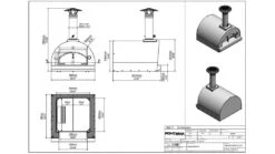 Fontana - Margherita Built In Wood Pizza Oven - Stainless Steel -Barbeque Series Shop margherita20built20in20wood20stainless20steel 1000x563 1