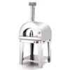 Fontana - Margherita Gas Pizza Oven With Trolley - Stainless Steel -Barbeque Series Shop margherita20trolley20in20stainless20steel202 1000x563 1