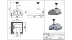 Fontana - Marinara Built In Wood Pizza Oven - Anthracite 5 Fontana - Marinara Built In Wood Pizza Oven - Anthracite -Barbeque Series Shop marinara20built20in20wood20anthracite202 1000x563 1