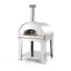 Fontana - Marinara Wood Pizza Oven With Trolley - Stainless Steel -Barbeque Series Shop marinara20trolley20wood20SS 1000x563 1