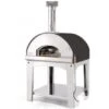 Fontana - Marinara Wood Pizza Oven With Trolley - Anthracite -Barbeque Series Shop marinara20trolley20wood20anthracite 1000x563 1