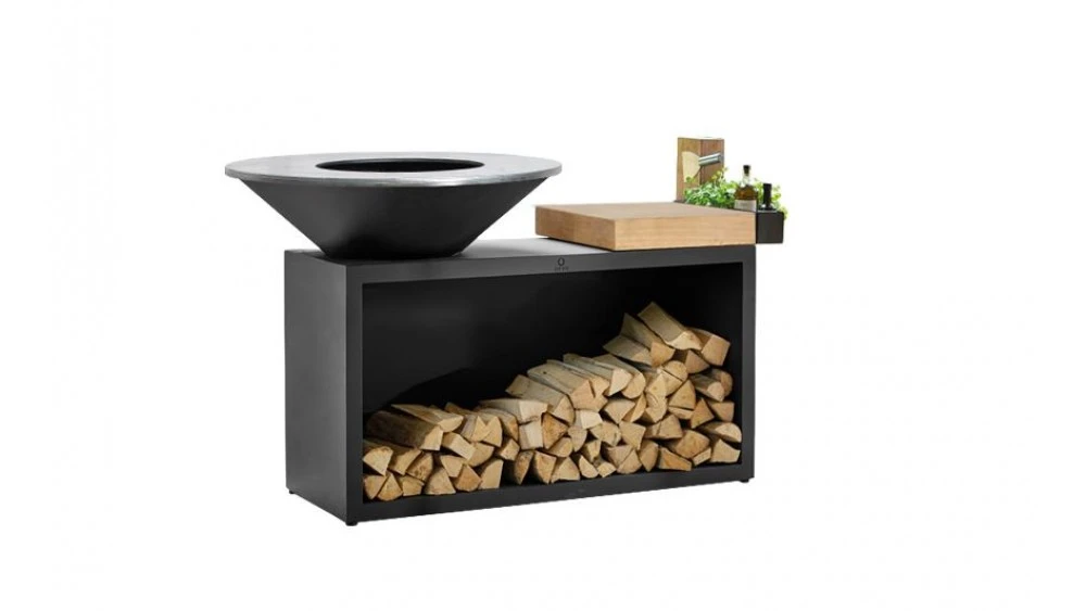 OFYR - Island Black 100 With Teak Block 3 OFYR - Island Black 100 With Teak Block