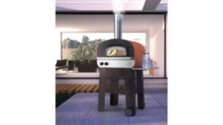 Fontana - Piero Gas & Wood Fire Oven With Trolley -Barbeque Series Shop piero20built20in203 1000x563 1