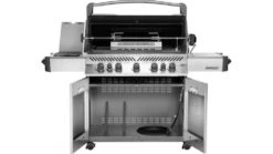 Napoleon Prestige P665RSIBPSS-3 Gas BBQ - Free Rotisserie And Cover -Barbeque Series Shop prestige 665 front open 1000x563 1