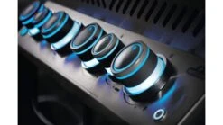 Napoleon Prestige P665RSIBPSS-3 Gas BBQ - Free Rotisserie And Cover -Barbeque Series Shop prestige lights blue 1000x563 3