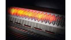 Napoleon Prestige P665RSIBPSS-3 Gas BBQ - Free Rotisserie And Cover -Barbeque Series Shop prestige rear burner 1000x563 3