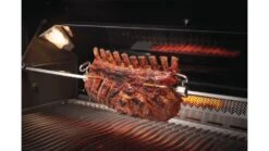 Napoleon Prestige PRO500RSIBNSS-3-GB Natural Gas BBQ - Free Rotisserie And Cover -Barbeque Series Shop pro 500 rotisserie 1000x563 1