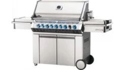 Napoleon Prestige PRO665RSIBNSS-3-GB Natural Gas BBQ - Free Rotisserie And Cover -Barbeque Series Shop pro 665 angled lights on 1000x563 1