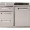 Whistler Grills Stainless Steel Triple Drawer And Waste Combo -Barbeque Series Shop whistler drawer bin combo 1000x563 1